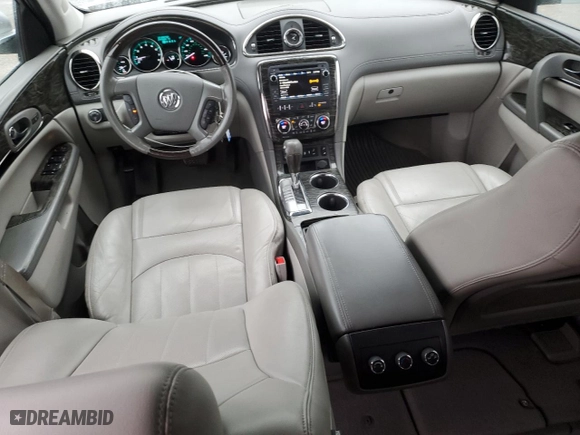 2014 Buick Enclave Leather with VIN 5GAKVBKD8EJ363171, listed as a Copart auction lot 43580985 with 249,600 mi miles and Salvage Title. Bid and sale history available at carsss.com. Image 8.