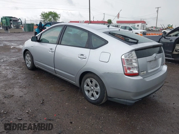 2007 Toyota Prius with VIN JTDKB20U077617014, listed as a IAAI auction lot 42114481 with Not Provided miles. Bid and sale history available at carsss.com. Image 3.