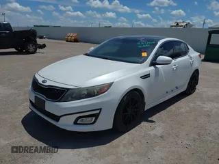 2015 Kia Optima EX with VIN 5XXGN4A77FG369058, listed as a IAAI auction lot 42621804 with 183,635 mi miles and . Bid and sale history available at DreamBid. Image 2.