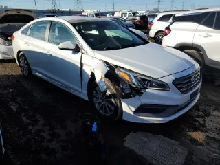 2016 Hyundai Sonata Sport with VIN 5NPE34AF5GH391120, listed as a Copart auction lot 48019405 with 78,172 mi miles and Salvage Title. Bid and sale history available at DreamBid. Image 4.