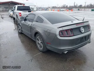2013 Ford Mustang V6 with VIN 1ZVBP8AM3D5264789, listed as a IAAI auction lot 41650434 with NaN miles. Bid and sale history available at carsss.com. Image 3.