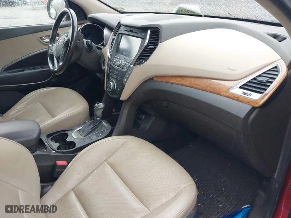 2013 Hyundai Santa Fe Limited with VIN KM8SR4HFXDU016778, listed as a IAAI auction lot 42029308 with 98,456 mi miles. Bid and sale history available at carsss.com. Image 5.