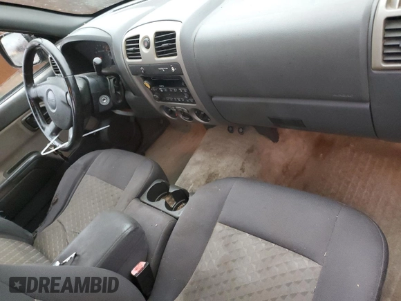 2005 GMC Canyon Work Truck with VIN 1GTCS146558153543, listed as a Copart auction lot 80711464 with 334,198 mi miles and Salvage Title. Bid and sale history available at carsss.com. Image 8.