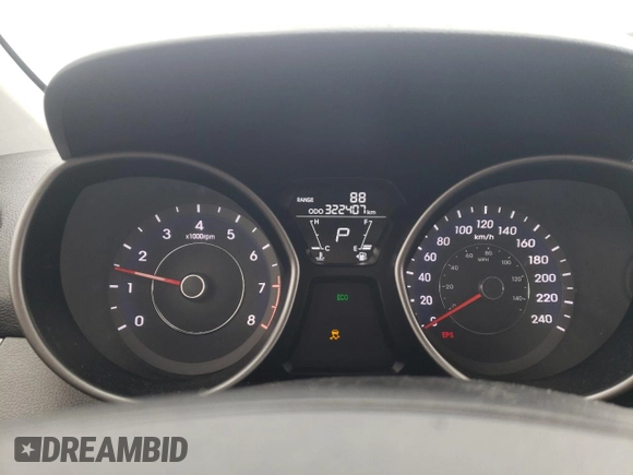 2013 Hyundai Elantra Limited with VIN 5NPDH4AE2DH446350, listed as a Copart auction lot 50250405 with 322,407 mi miles and Salvage Title. Bid and sale history available at DreamBid. Image 9.