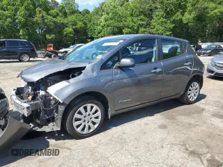 2017 Nissan LEAF SV z VIN 1N4BZ0CPXHC308851, wystawiony jako Copart lot #57626535 z przebiegiem 51 912 mil mil oraz Szkoda całkowita • Salvage title. Historia ofert i sprzedaży dostępna na DreamBid. Obrazek 1.