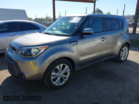 2015 Kia Soul + with VIN KNDJP3A59F7171924, listed as a IAAI auction lot 41871820 with 84,178 mi miles. Bid and sale history available at carsss.com. Image 2.
