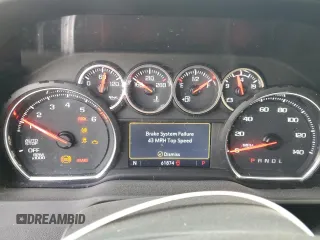 2022 Chevrolet Silverado 1500 LT with VIN 3GCPWCED8NG135661, listed as a Copart auction lot 50058095 with 61,874 mi miles and Salvage Title. Bid and sale history available at DreamBid. Image 9.