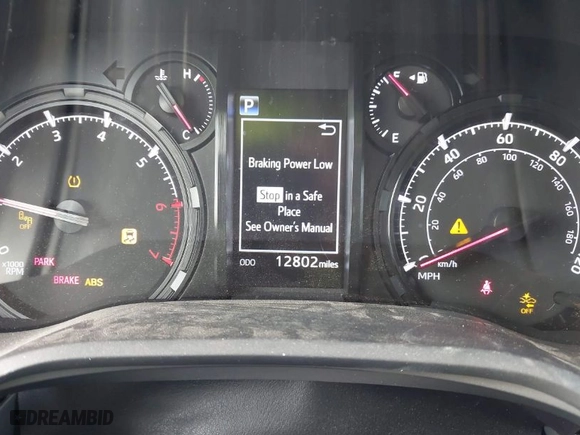 2024 Toyota 4Runner SR5 Premium with VIN JTENU5JR6R6278704, listed as a IAAI auction lot 41215563 with 12,802 mi miles. Bid and sale history available at carsss.com. Image 7.