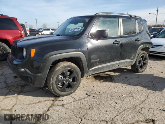 2021 Jeep Renegade Jeepster with VIN ZACNJDAB3MPM93664, listed as a Copart auction lot 44168175 with 76,666 mi miles and Salvage title. Bid and sale history available at DreamBid. Image 1.
