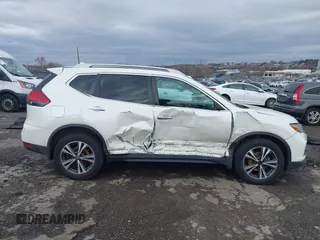 2017 Nissan Rogue SV with VIN 5N1AT2MV1HC830652, listed as a IAAI auction lot 41716845 with 126,599 mi miles. Bid and sale history available at carsss.com. Image 6.