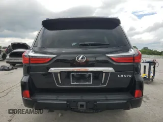 2019 Lexus LX 570 with VIN JTJHY7AX1K4289351, listed as a Copart auction lot 58473065 with 95,463 mi miles and Salvage title. Bid and sale history available at DreamBid. Image 6.
