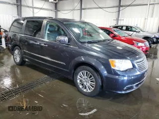 2013 Chrysler Town & Country Touring L with VIN 2C4RC1CG0DR785550, listed as a Copart auction lot 66027284 with 145,191 mi miles and Salvage Title. Bid and sale history available at DreamBid. Image 4.