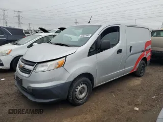 2015 Chevrolet City Express Cargo Van LS with VIN 3N63M0YN9FK702429, listed as a Copart auction lot 42822895 with 180,215 mi miles and Salvage Title. Bid and sale history available at carsss.com. Image 1.