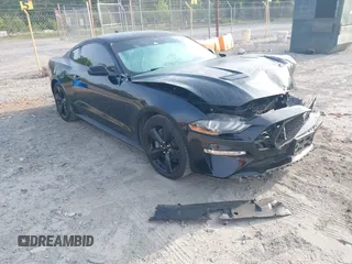 2021 Ford Mustang GT with VIN 1FA6P8CF1M5137340, listed as a IAAI auction lot 42196670 with 52,111 mi miles and . Bid and sale history available at DreamBid. Image 1.