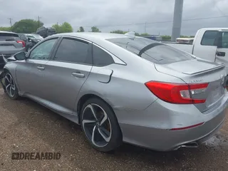 2019 Honda Accord Sedan Sport 1.5T with VIN 1HGCV1F37KA004535, listed as a IAAI auction lot 41867441 with 80,729 mi miles. Bid and sale history available at carsss.com. Image 3.