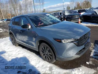 2024 Mazda CX-5 S Preferred with VIN JM3KFBCM5R0392494, listed as a Copart auction lot 43108925 with 10,882 mi miles and Salvage Title. Bid and sale history available at DreamBid. Image 4.