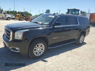2019 GMC Yukon XL SLT with VIN 1GKS2GKC5KR231756, listed as a Copart auction lot 58140494 with 80,761 mi miles and Salvage Title. Bid and sale history available at carsss.com. Image 1.