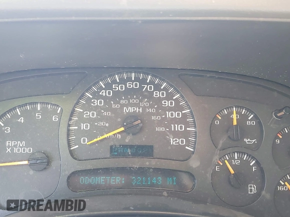 2005 Chevrolet Tahoe Z71 with VIN 1GNEC13T75R269616, listed as a IAAI auction lot 42529693 with 321,143 mi miles and . Bid and sale history available at DreamBid. Image 7.