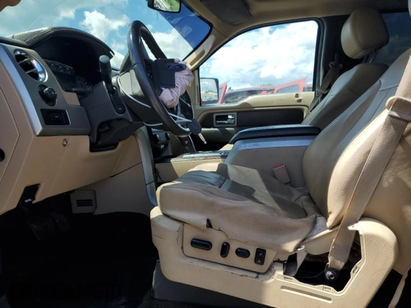 2013 Ford F-150 XL with VIN 1FTFW1EF8DKE14522, listed as a Copart auction lot 55725975 with 317,578 mi miles and Salvage title. Bid and sale history available at DreamBid. Image 7.