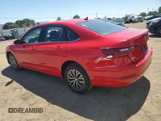 2021 Volkswagen Jetta S with VIN 3VWC57BU1MM002850, listed as a Copart auction lot 55103155 with 19,757 mi miles and Salvage title. Bid and sale history available at DreamBid. Image 2.