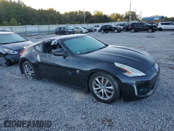 2013 Nissan 370Z with VIN JN1AZ4EH6DM381807, listed as a Copart auction lot 79241394 with Not Provided miles and Salvage Title. Bid and sale history available at carsss.com. Image 4.
