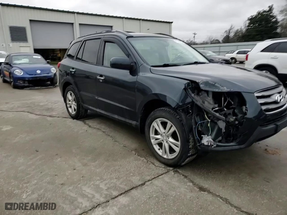 2012 Hyundai Santa Fe Limited with VIN 5XYZK4AG7CG161724, listed as a Copart auction lot 42704035 with 165,206 mi miles and Salvage Title. Bid and sale history available at carsss.com. Image 10.
