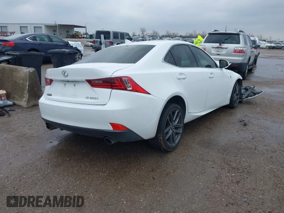 2016 Lexus IS 200t z VIN JTHBA1D29G5003580, wystawiony jako IAAI lot #41236252 z przebiegiem Nie podano mil oraz . Historia ofert i sprzedaży dostępna na DreamBid. Obrazek 4.