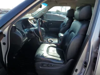 2012 Infiniti QX56 8-passenger with VIN JN8AZ2NC5C9317849, listed as a Copart auction lot 68599364 with 225,533 mi miles and Salvage Title. Bid and sale history available at carsss.com. Image 7.