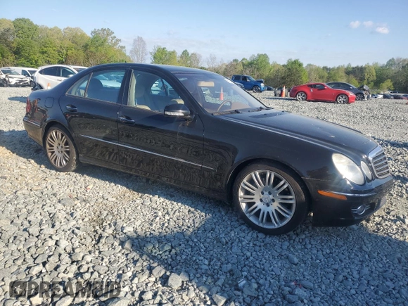 2007 Mercedes-Benz E-Class 3.5L with VIN WDBUF56X47B099405, listed as a Copart auction lot 53026835 with 188,579 mi miles and Salvage Title. Bid and sale history available at carsss.com. Image 4.