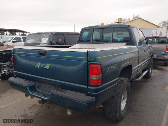 1996 Dodge Ram 1500 with VIN 3B7HF13Y8TG139415, listed as a IAAI auction lot 41494042 with 102,373 mi miles. Bid and sale history available at carsss.com. Image 4.