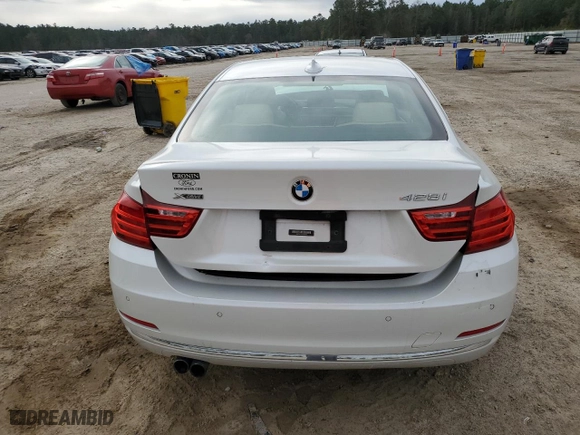 2016 BMW 4 Series 428i xDrive with VIN WBA3N9C56GK250042, listed as a Copart auction lot 85847804 with 94,341 mi miles and Salvage Title. Bid and sale history available at carsss.com. Image 6.