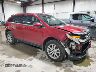 2012 Ford Edge Limited with VIN 2FMDK4KC2CBA70401, listed as a Copart auction lot 53292165 with 144,186 mi miles and Salvage Title. Bid and sale history available at carsss.com. Image 4.