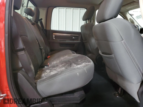 2014 Ram 1500 Big Horn with VIN 1C6RR7LG6ES194163, listed as a Copart auction lot 55963165 with 195,173 mi miles and Salvage title. Bid and sale history available at DreamBid. Image 10.