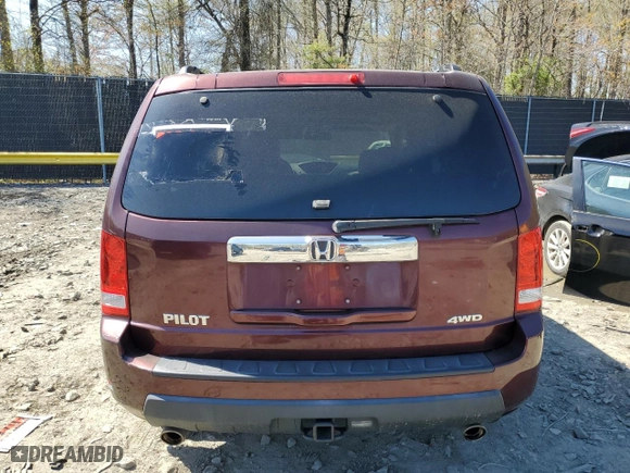 2011 Honda Pilot EX-L with VIN 5FNYF4H54BB044824, listed as a Copart auction lot 52627385 with 223,873 mi miles and Clean Title. Bid and sale history available at carsss.com. Image 6.