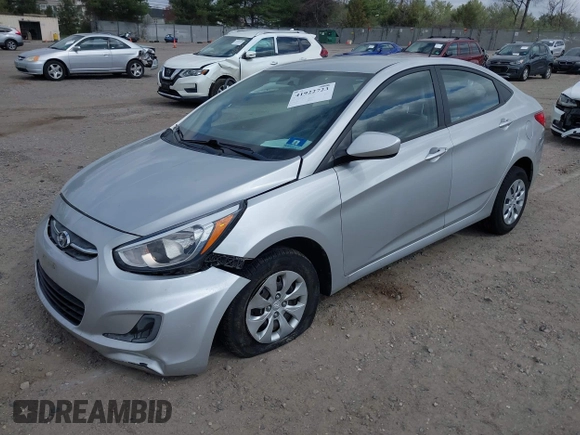 2016 Hyundai Accent SE z VIN KMHCT4AE0GU020544, wystawiony jako IAAI lot #41922723 z przebiegiem 96 718 mil mil oraz . Historia ofert i sprzedaży dostępna na DreamBid. Obrazek 2.