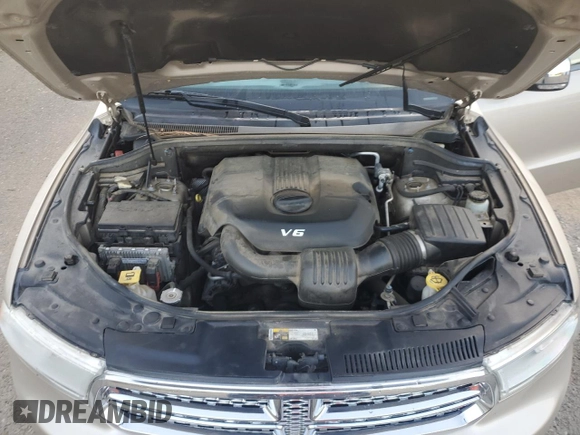 2014 Dodge Durango Citadel z VIN 1C4RDHEG0EC267046, wystawiony jako Copart lot #64463325 z przebiegiem 137 048 mil mil oraz Szkoda całkowita • Salvage title. Historia ofert i sprzedaży dostępna na DreamBid. Obrazek 12.