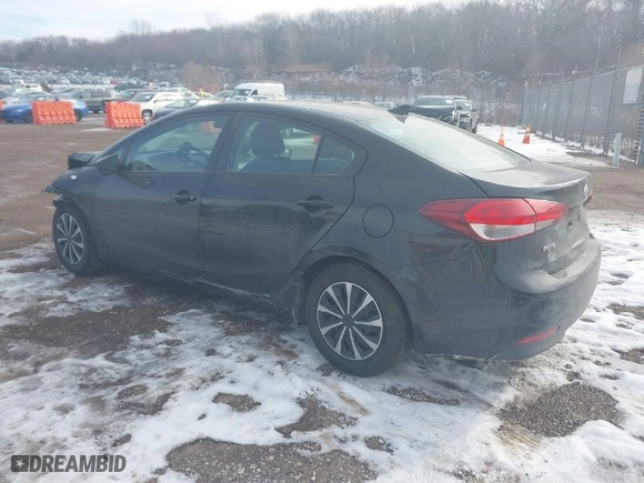 2018 Kia Forte LX with VIN 3KPFK4A73JE244015, listed as a IAAI auction lot 41651426 with 95,723 mi miles. Bid and sale history available at carsss.com. Image 3.