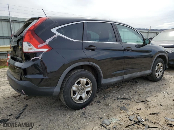 2013 Honda CR-V LX with VIN 2HKRM3H38DH516319, listed as a Copart auction lot 50814385 with 100,684 mi miles and Salvage Title. Bid and sale history available at carsss.com. Image 3.