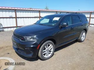 2023 Dodge Durango GT z VIN 1C4RDJDG0PC637536, wystawiony jako IAAI lot #42510747 z przebiegiem 40 011 mil mil oraz . Historia ofert i sprzedaży dostępna na DreamBid. Obrazek 2.