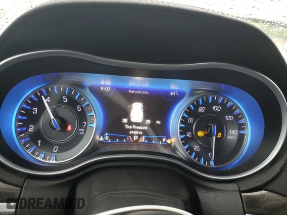 2016 Chrysler 300 Anniversary Edition with VIN 2C3CCAAG8GH248416, listed as a Copart auction lot 51939245 with 47,426 mi miles and Salvage Title. Bid and sale history available at DreamBid. Image 9.