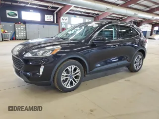 2021 Ford Escape SEL with VIN 1FMCU9H64MUA50988, listed as a Copart auction lot 54517685 with 122,593 mi miles and Salvage Title. Bid and sale history available at carsss.com. Image 1.