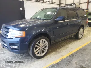 2016 Ford Expedition Limited z VIN 1FMJU1KT3GEF20093, wystawiony jako Copart lot #54096765 z przebiegiem 78 270 mil mil oraz Czysty tytuł • Clean title. Historia ofert i sprzedaży dostępna na DreamBid. Obrazek 1.