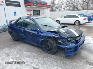 2001 Subaru Impreza RS with VIN JF1GM67531G400981, listed as a IAAI auction lot 41187179 with 172,058 mi miles and . Bid and sale history available at DreamBid. Image 1.