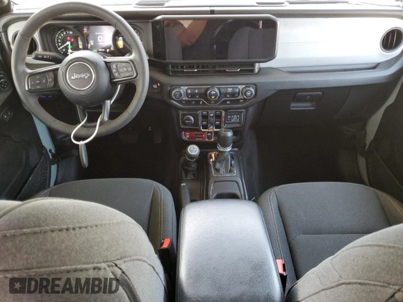 2024 Jeep Wrangler Sport S with VIN 1C4RJXN63RW142251, listed as a Copart auction lot 57103095 with 30,111 mi miles and Salvage title. Bid and sale history available at DreamBid. Image 8.