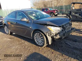 2011 Buick Regal CXL RL4 with VIN W04GS5EC3B1012613, listed as a IAAI auction lot 41548054 with 95,214 mi miles. Bid and sale history available at carsss.com. Image 1.