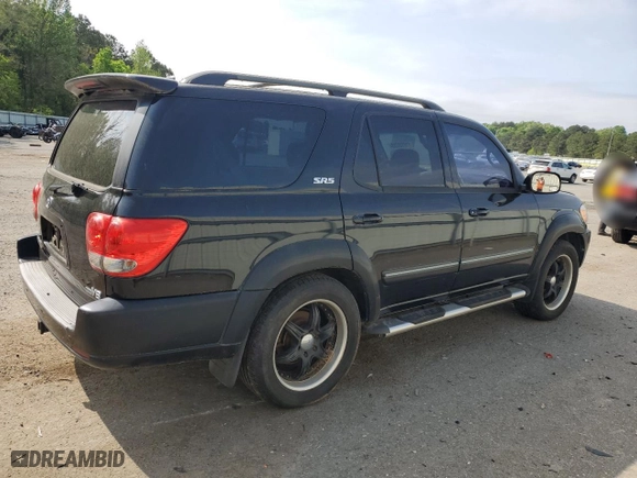 2006 Toyota Sequoia SR5 with VIN 5TDZT34A96S268232, listed as a Copart auction lot 51098655 with 240,770 mi miles and Clean Title. Bid and sale history available at carsss.com. Image 3.