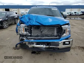 2020 Ford F-150 XL with VIN 1FTEW1E4XLFB00873, listed as a Copart auction lot 58378645 with 109,721 mi miles and Salvage title. Bid and sale history available at DreamBid. Image 5.