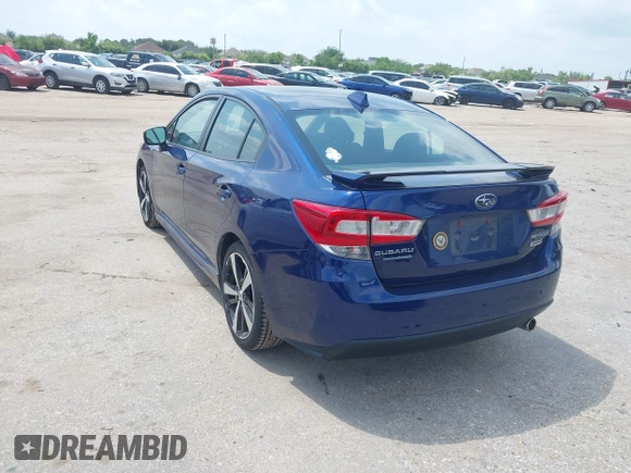 2018 Subaru Impreza Special Sports with VIN 4S3GKAM69J3616194, listed as a IAAI auction lot 42116203 with 69,845 mi miles and . Bid and sale history available at DreamBid. Image 3.