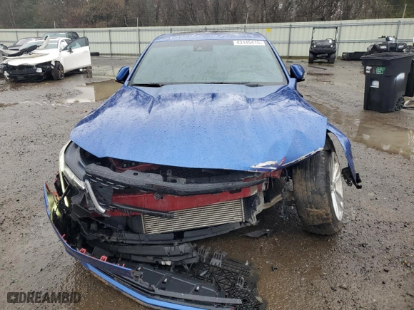 2021 Cadillac CT4 Luxury with VIN 1G6DJ5RK5M0134172, listed as a Copart auction lot 43145415 with 83,054 mi miles and Salvage Title. Bid and sale history available at carsss.com. Image 5.