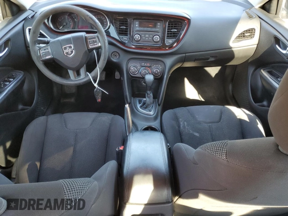 2016 Dodge Dart SE with VIN 1C3CDFAA2GD555437, listed as a Copart auction lot 83591314 with 131,973 mi miles and Salvage Title. Bid and sale history available at carsss.com. Image 8.